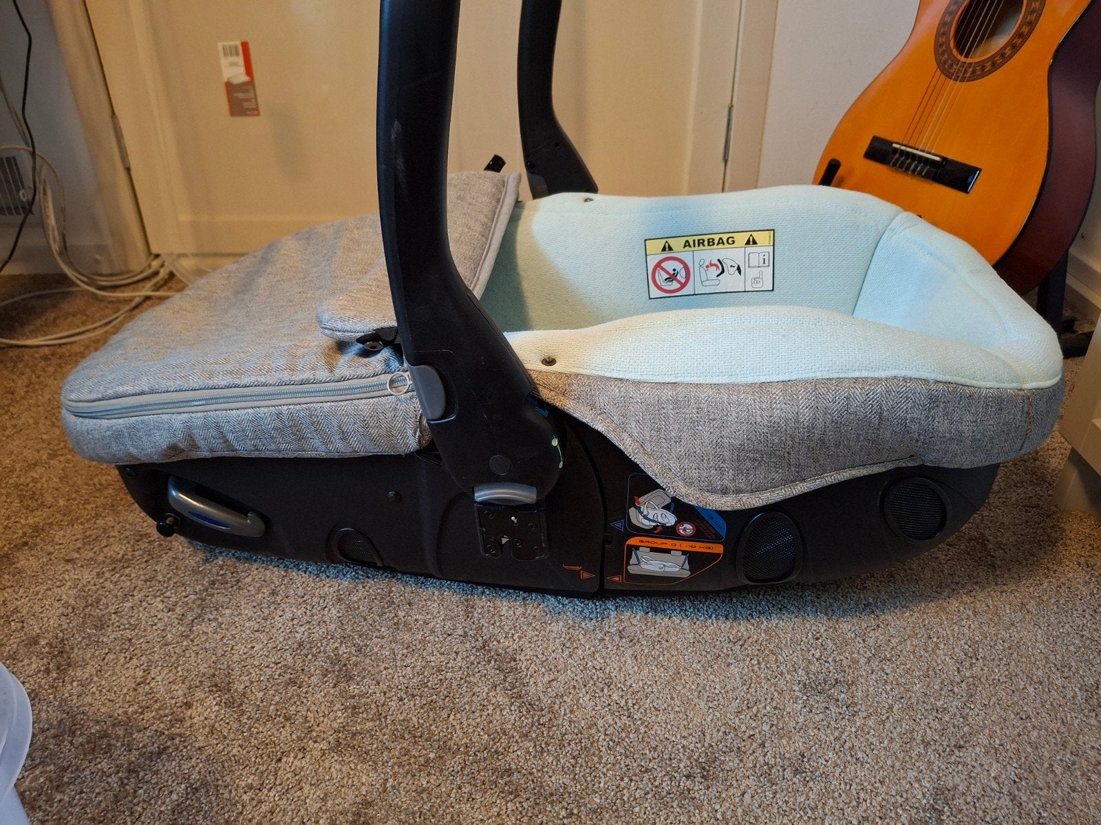 Jane Matrix Light 2 autostoel met Isofix base, Verstelbare rugleuning, Zo goed als nieuw, Isofix, Ophalen