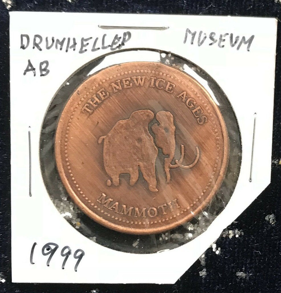 Canada - Alberta 1999 - Drumheller - Mammoth Trade Dollar, Verzenden, Noord-Amerika, Losse munt