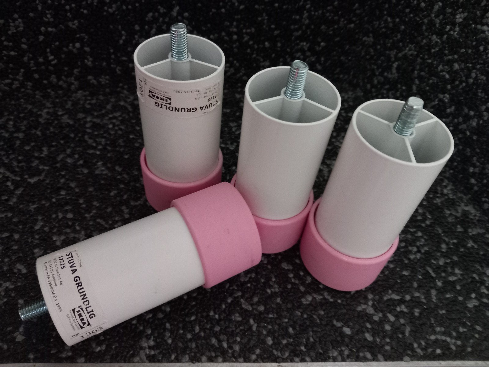 Ikea Stuva kastpoten roze, Ophalen, 50 tot 100 cm, 3 of 4 laden, Minder dan 100 cm