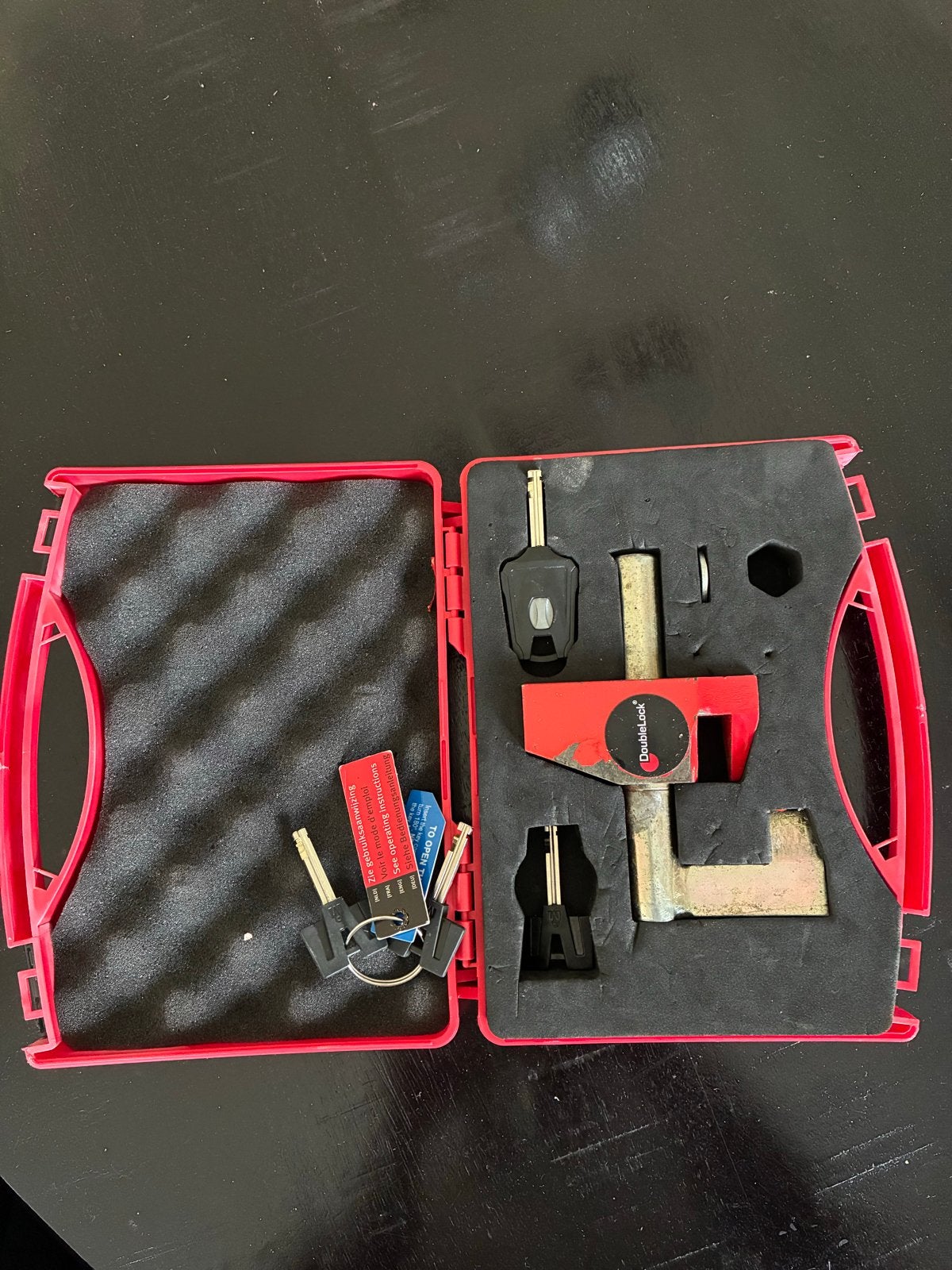 Disselslot Doublelock Compact - Beveilig uw aanhanger, Auto diversen, Anti-diefstal, Gebruikt, Ophalen