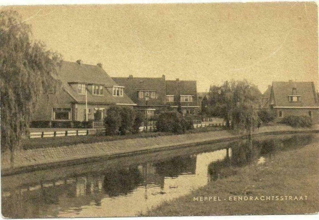 AK Meppel - Eendrachtsstraat, Verzenden, 1940 tot 1960, Ongelopen, Drenthe