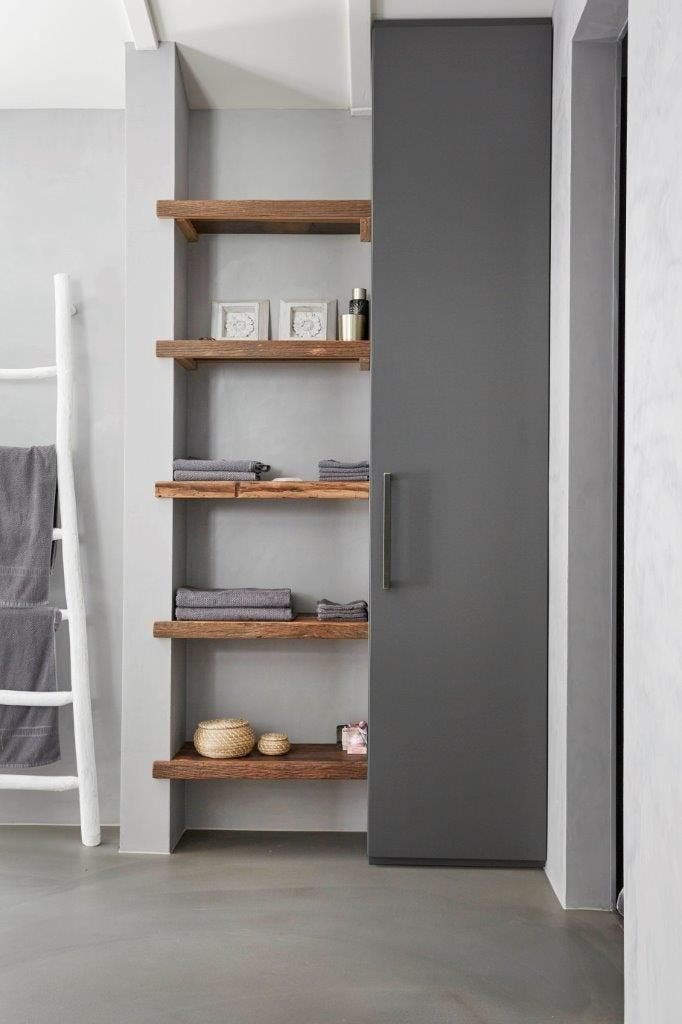 Oud Eiken wandplanken op maat, Huis en Inrichting, Woonaccessoires | Wandplanken en Boekenplanken, Ophalen, Nieuw