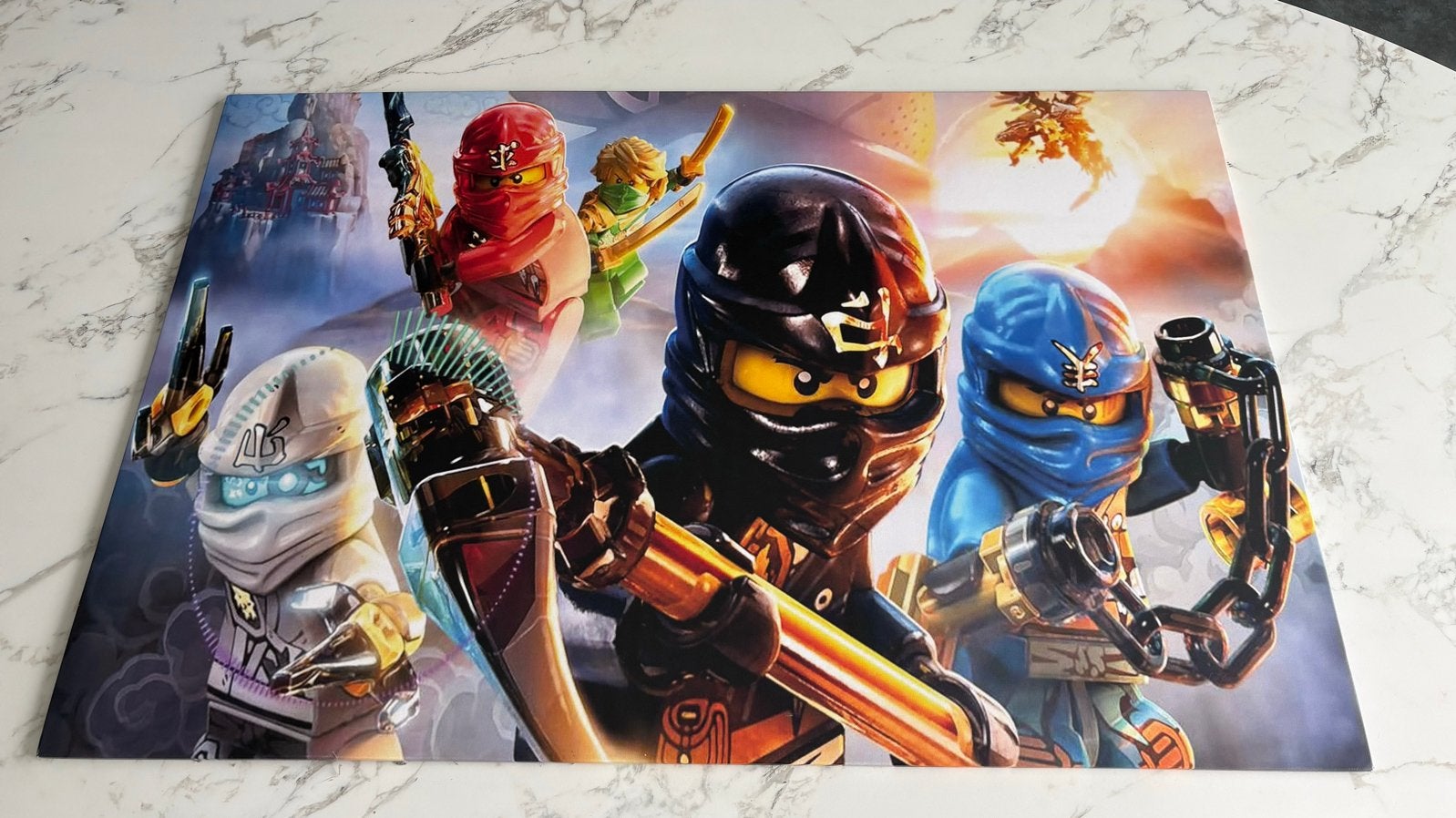 Ninjago Canvas decoratie, Ophalen, Zo goed als nieuw, Wanddecoratie