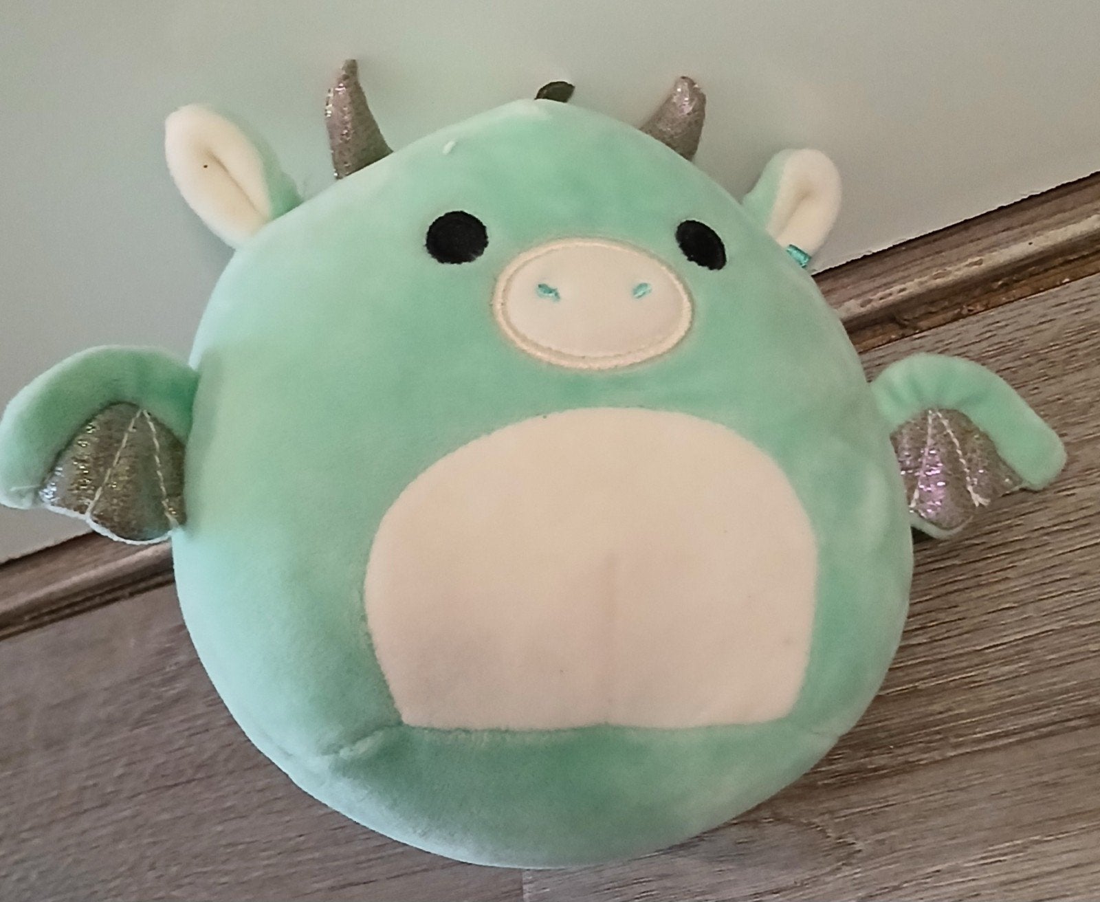squishmallow draak, Groen, Overige karakters, Overige typen, Ophalen of Verzenden