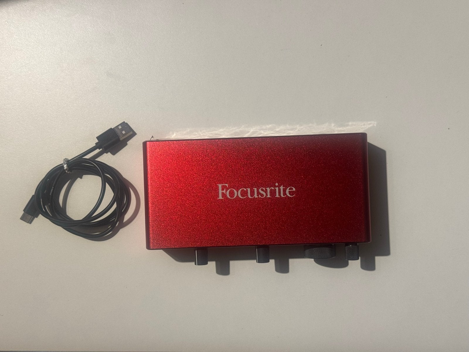 Focusrite Scarlett 2i2 3rd Gen Audio Interface, Ophalen, Zo goed als nieuw