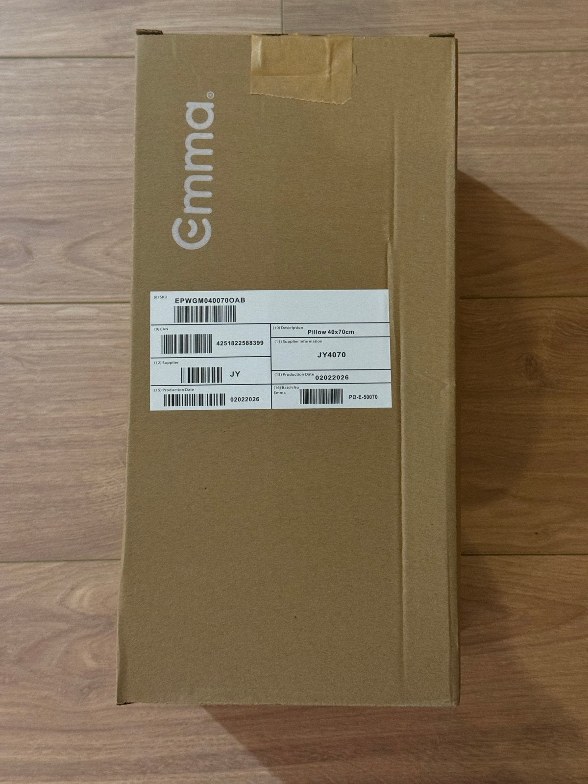 Nieuw Emma Original Elite Comfort kussen 40x70cm, Ophalen, Nieuw, Overige merken, Kussen