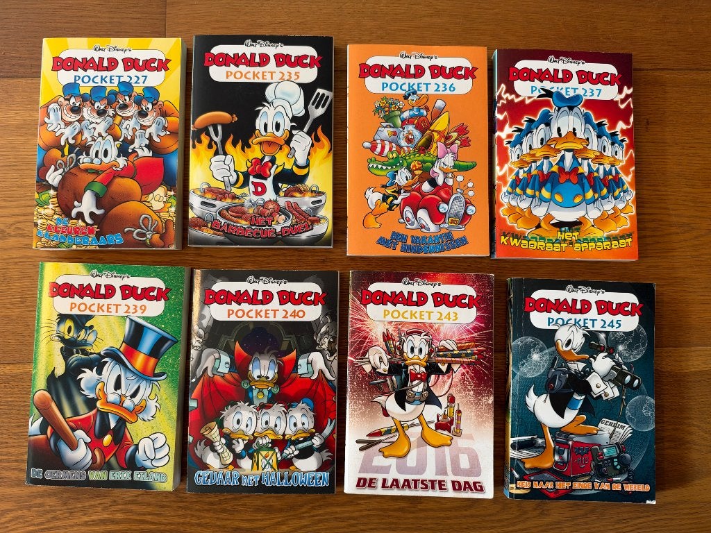 Donald Duck pockets, Meerdere stripboeken, Ophalen, Gelezen, Donald Duck