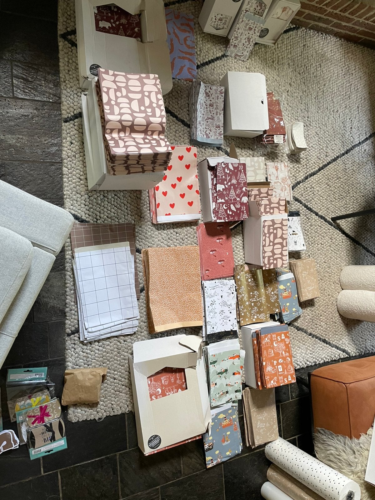 Kadodesign  house of products kadopapier  zakjes partij, Ophalen, Nieuw
