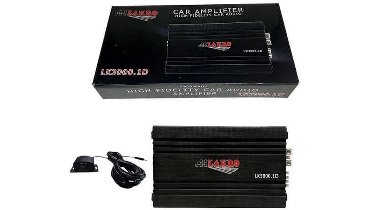 LK3000.1D - Monoblock - Lakro - 1500 watt RMS - 1 Ohm, Niet ingevuld, Niet ingevuld, Nieuw, Ophalen of Verzenden
