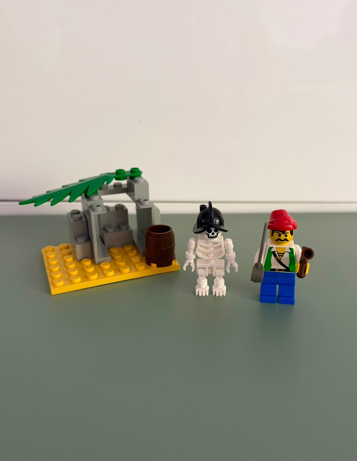 Lego Pirates 6232 skeleton crew set, Lego, Zo goed als nieuw, Complete set, Compleet