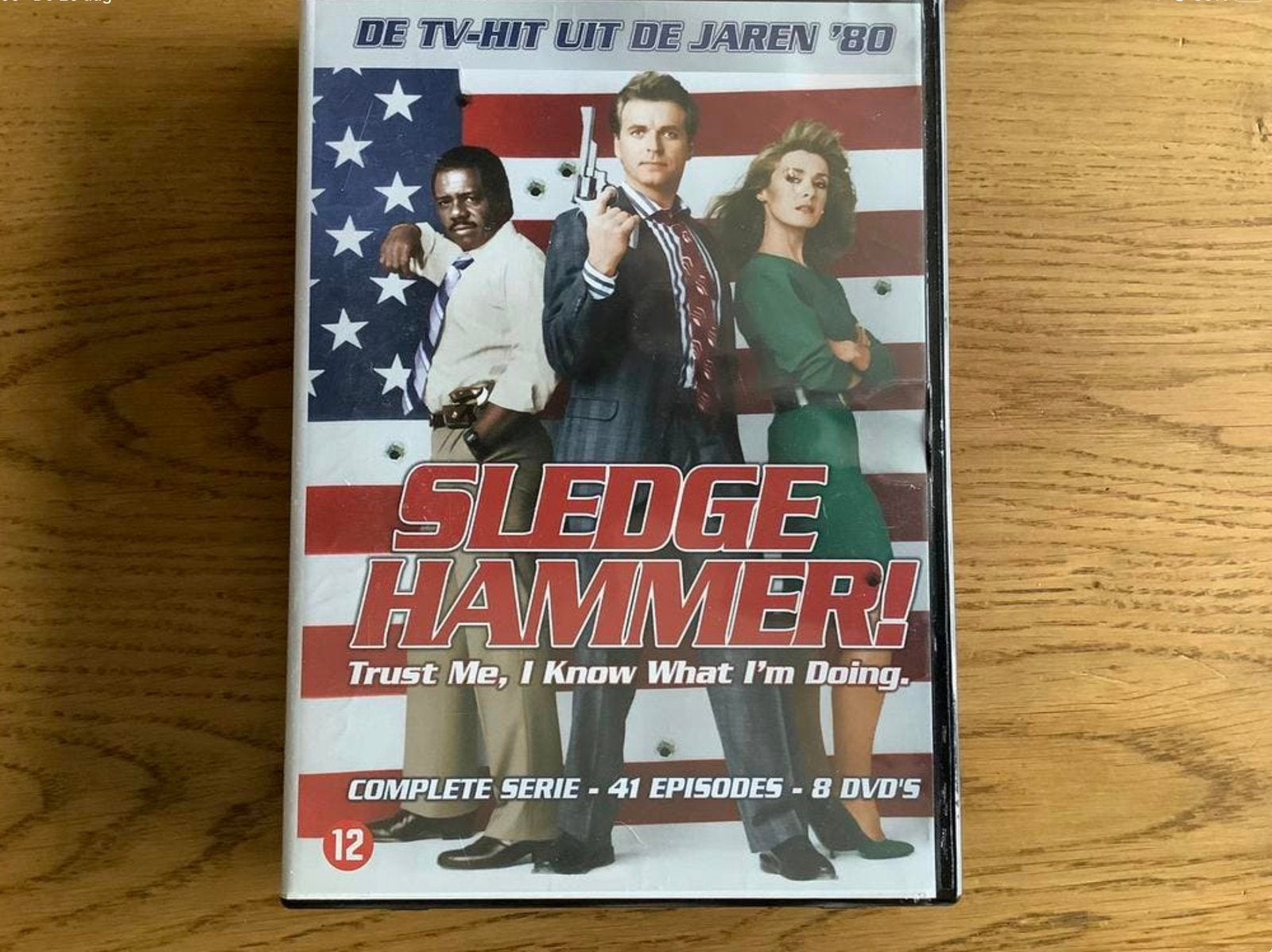9). SLEDGEHAMMER, Complete Serie 41 afleveringen op 8 DVD’s., Alle leeftijden, Ophalen of Verzenden, Zo goed als nieuw, Komedie