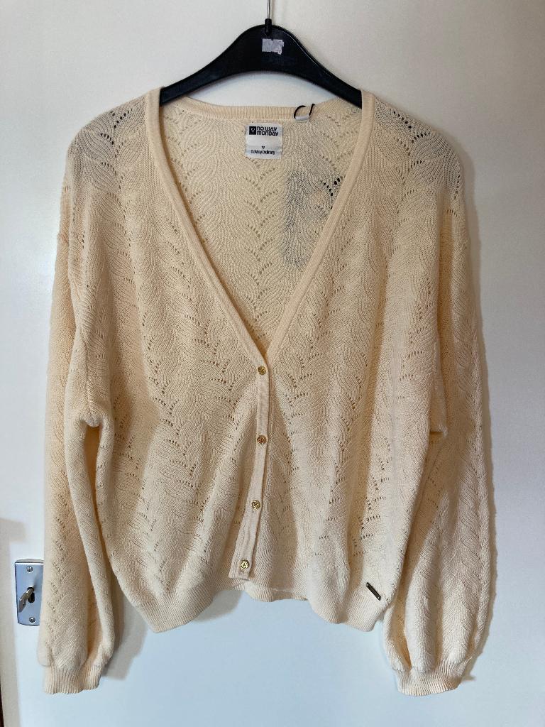 NO WAY MONDAY gehaakt vest nieuw mt 164, Meisje, Trui of Vest, Nieuw, Ophalen of Verzenden