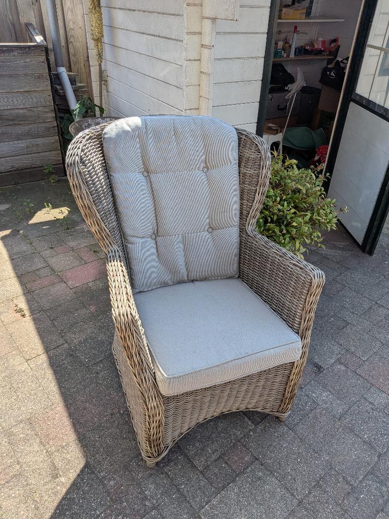 Mooi grote buiten stoel, Tuin en Terras, Ophalen, Zo goed als nieuw, Overige materialen