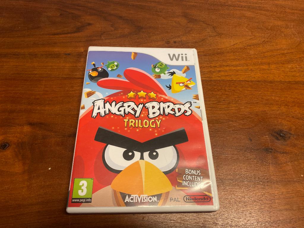 Wii Angry Birds Trilogy, Avontuur en Actie, Gebruikt, 1 speler, Ophalen of Verzenden