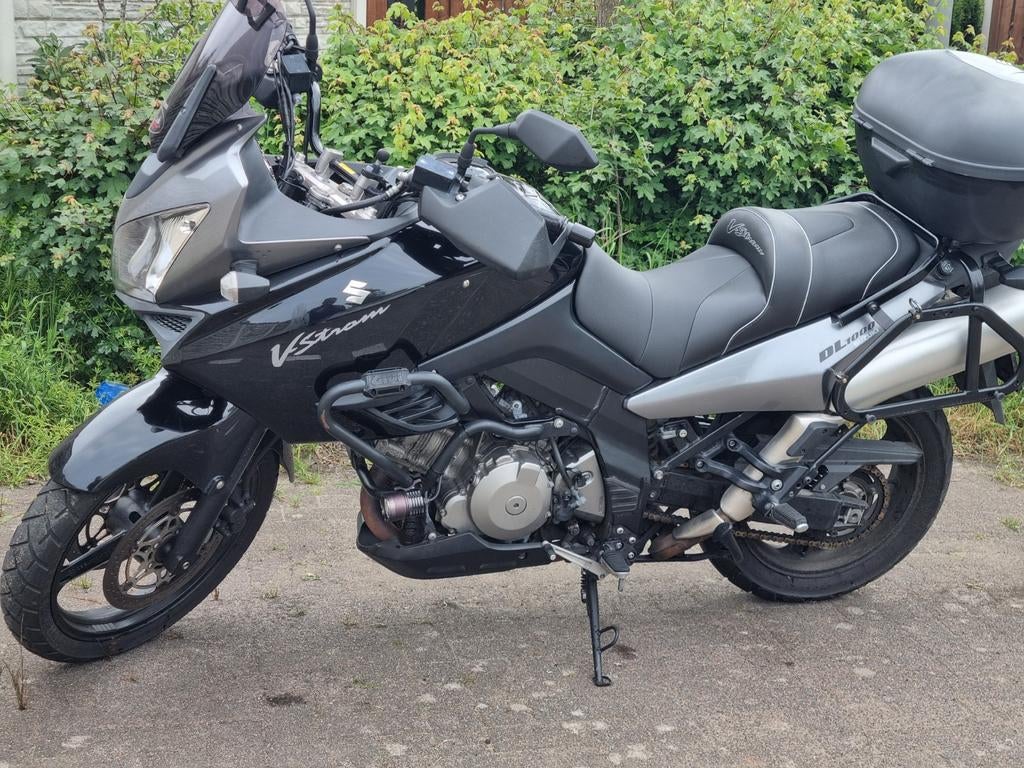 Suzuki V-Strom DL1000 - Krachtige Toermotor met Topkoffer, Motoren, Motoren | Suzuki, 2 cilinders, Gebruikt, Particulier, Meer dan 35 kW