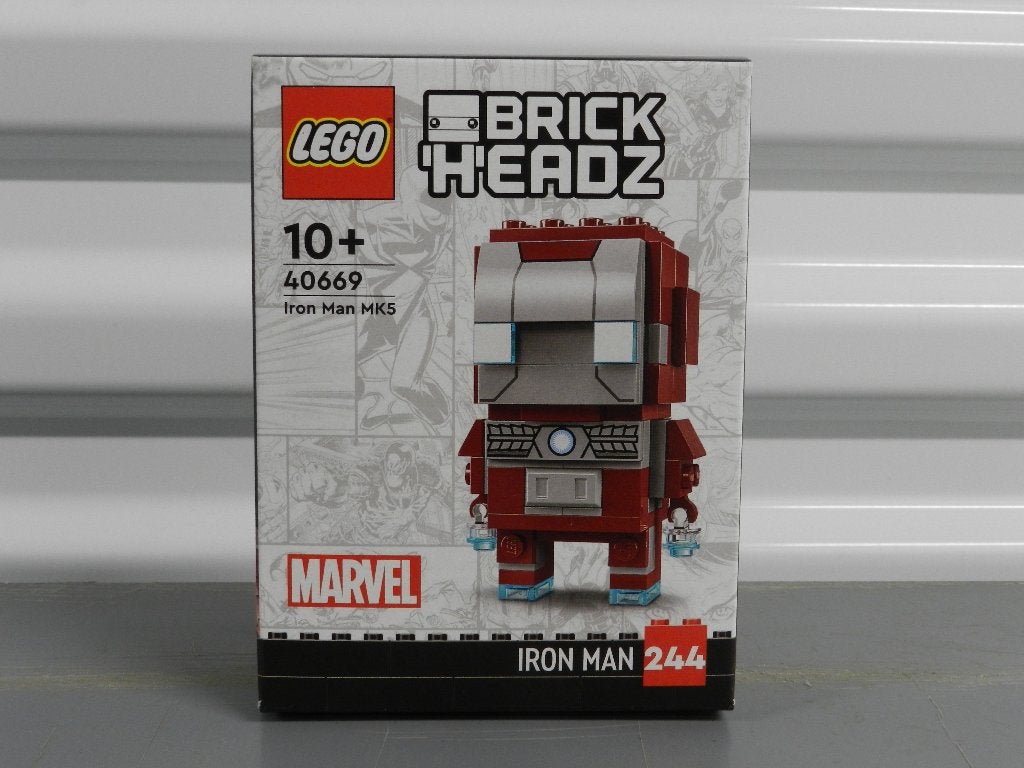 LEGO BRICK HEADZ Iron Man MK5 figuur (40669), BrickHeadz, Lego, Nieuw, Ophalen of Verzenden