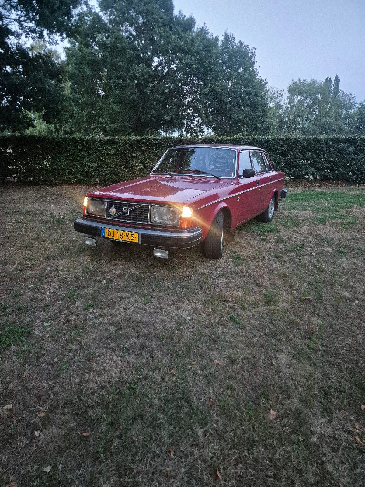 Volvo 244 2.1 GL AUT 1979 Rood, Overige kleuren, Particulier, Sedan, Te koop