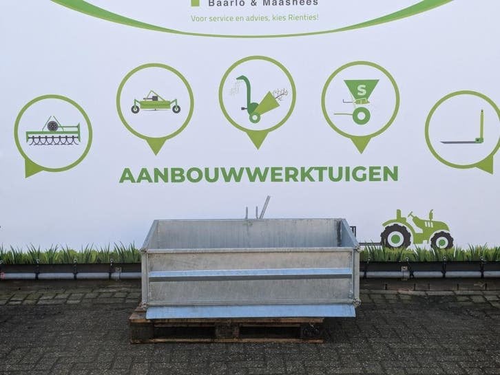 NIEUW Grondbak 130 cm, Niet ingevuld, Transport, Niet ingevuld, Ophalen of Verzenden