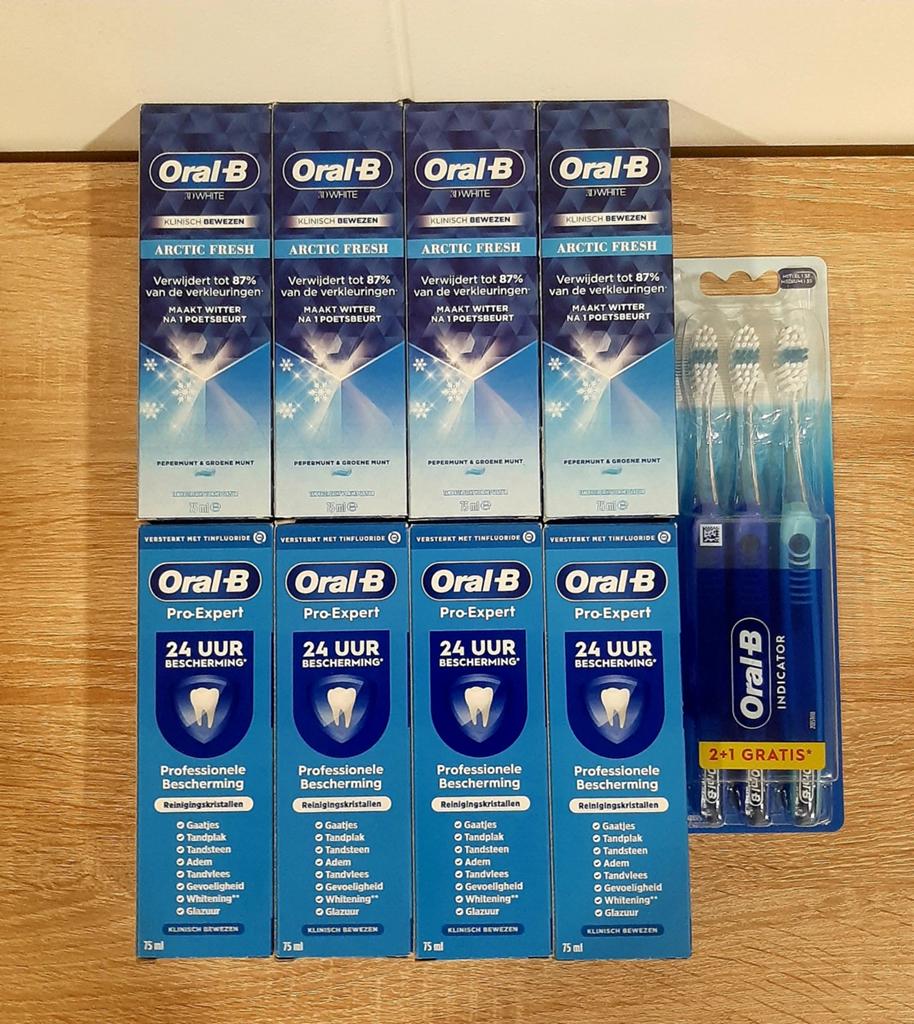 Oral-B tandpasta., Sieraden, Tassen en Uiterlijk, Uiterlijk | Mondverzorging, Ophalen of Verzenden, Nieuw, Tandpasta