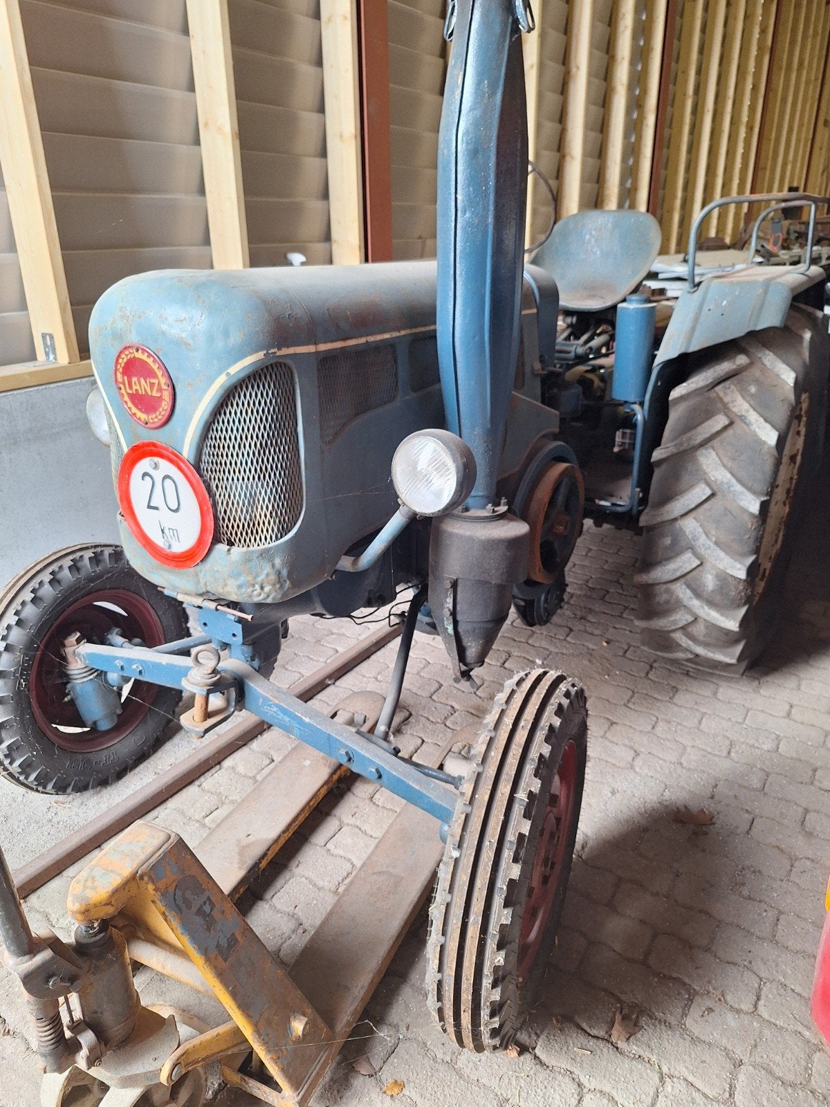 Lanz 1906 met hef,field Marshall,wielen lanz, Overige merken, Tot 2500, Oldtimer, Ophalen of Verzenden