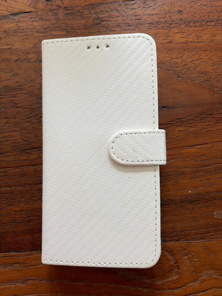 Nieuwe Universele Telefoon Flipcase - Wit, Ophalen of Verzenden, Nieuw, Overige modellen, Flipcase