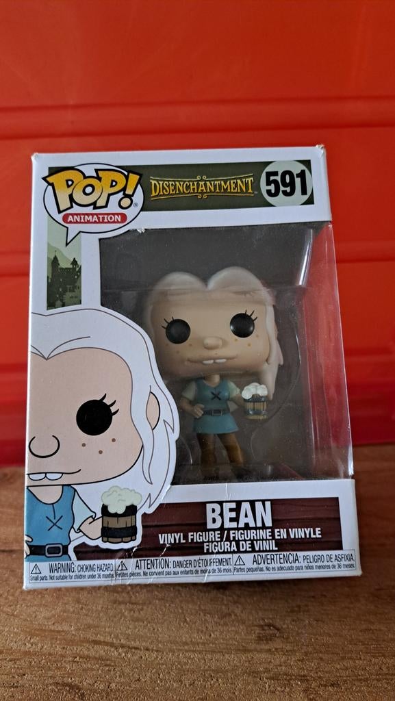 Funko Pop! Disenchantment Bean 591, Ophalen of Verzenden, Nieuw