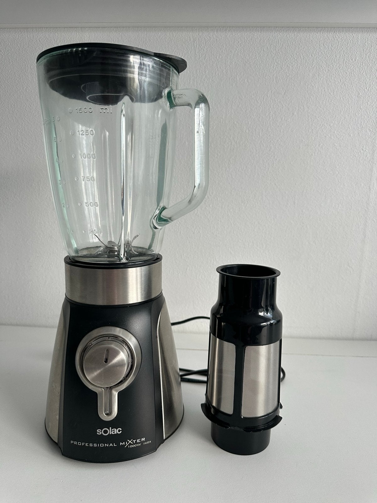 Solac Professional Mixer 1000W - Krachtige Blender, Ophalen, Gebruikt, Blender