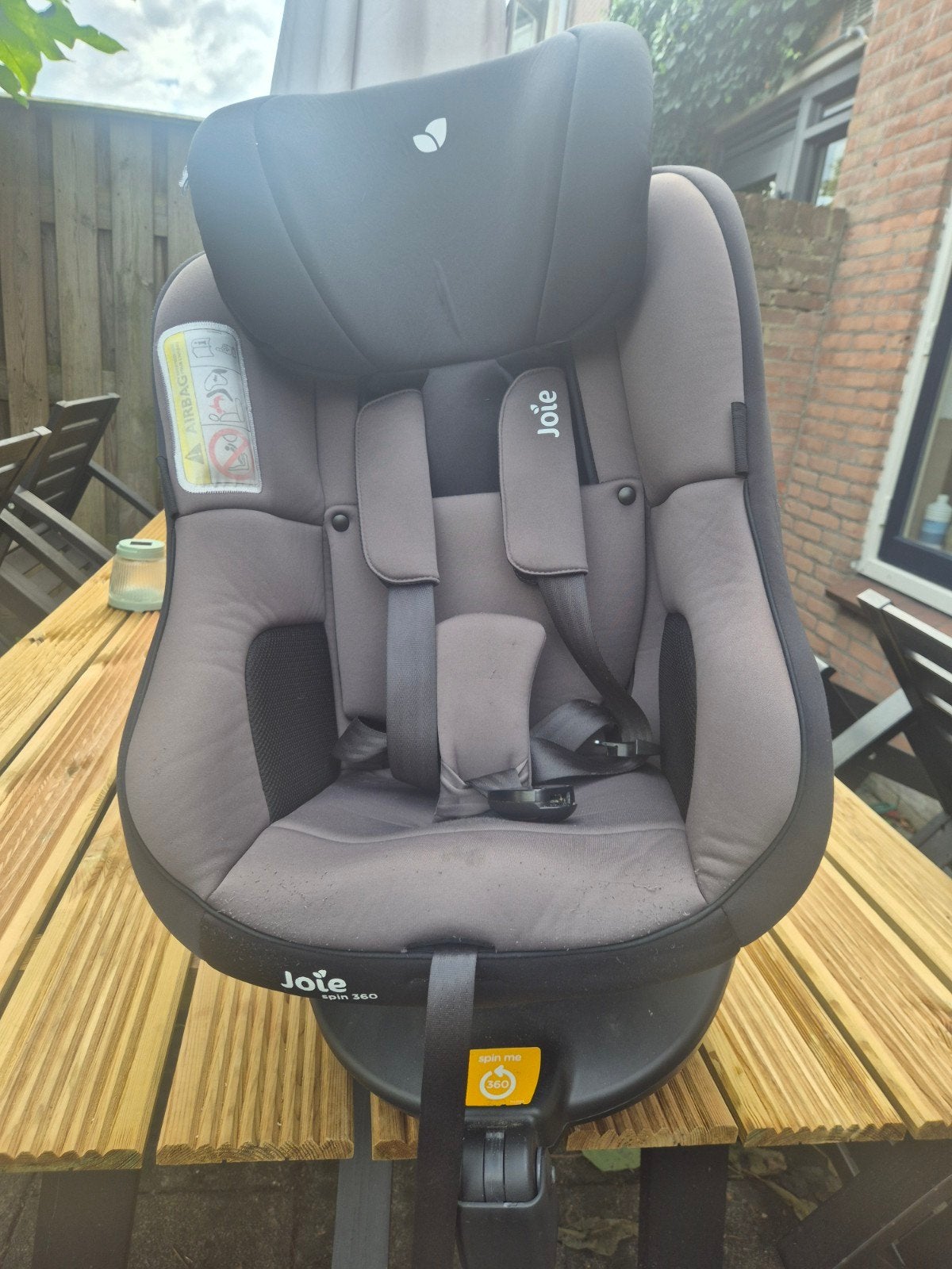 Joie i-Spin 360 autostoel, Overige merken, 0 t/m 18 kg, Verstelbare rugleuning, Ophalen of Verzenden