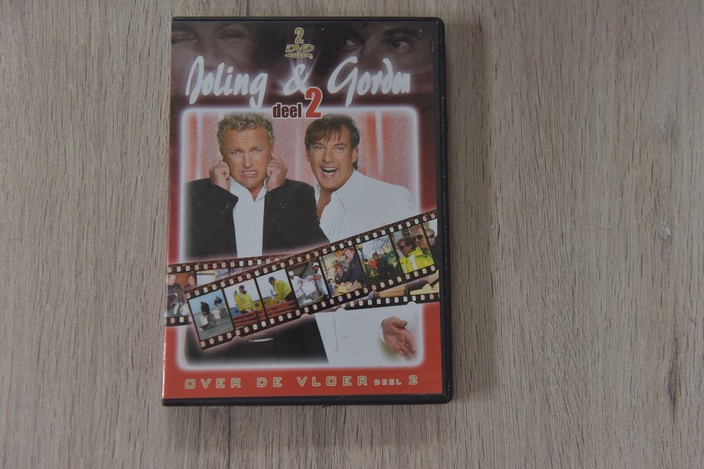 JOLING & GORDON --- 2DVDbox SEIZOEN 2 OVER DE VLOER, Cd's en Dvd's, Alle leeftijden, Verzenden, Zo goed als nieuw, Komedie
