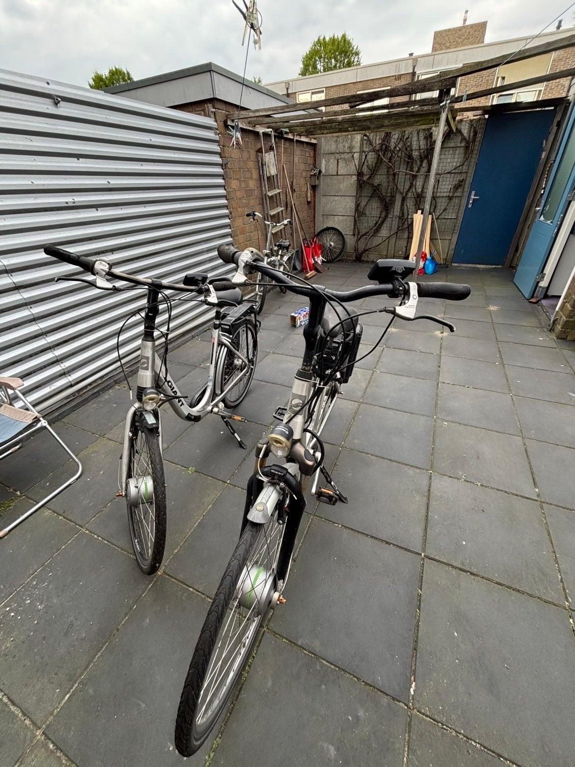 Giant elektrische fietsen (2 stuks), Fietsen en Brommers, Elektrische fietsen, Gebruikt, 51 tot 55 cm, 30 tot 50 km per accu, Giant