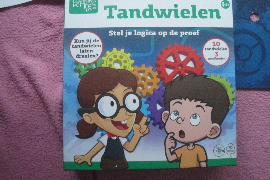 TANDWIELEN LEARNING KIDS BORDSPEL  Voor meer sp. 3,95euro., Een of twee spelers, Ophalen of Verzenden, Zo goed als nieuw