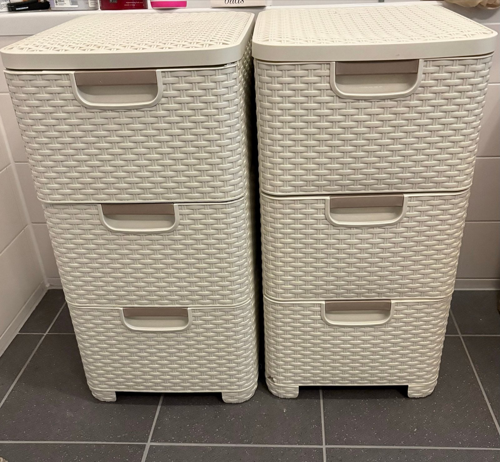 Curver ladekasten (2 stuks) - zo goed als nieuw, 100 tot 150 cm, Ophalen of Verzenden, Zo goed als nieuw, 3 of 4 laden