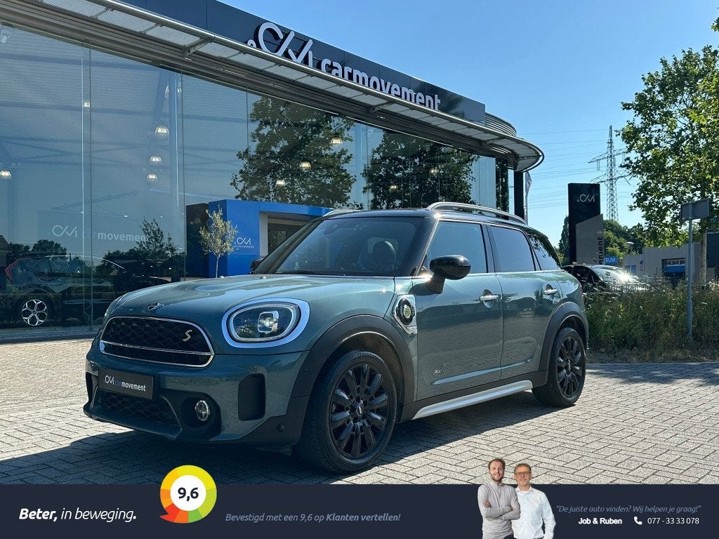 MINI Countryman 1.5 Cooper S E ALL4 I Leder I Pano I Memory, Auto's, Mini, Automaat, Gebruikt, Zwart, Countryman