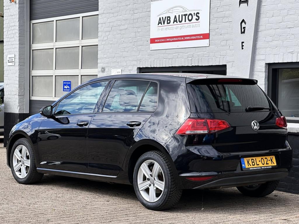 Volkswagen GOLF 1.2 TSI Comfortline Clima PDC 100% onderhoud, Auto's, Voorwielaandrijving, Euro 5, Gebruikt, Zwart