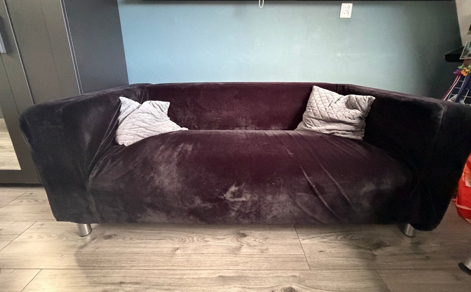 Gratis Comfortabel Ikea bankje - perfect voor kleine ruimtes, Ophalen, Gebruikt, Tweepersoons, 75 tot 100 cm