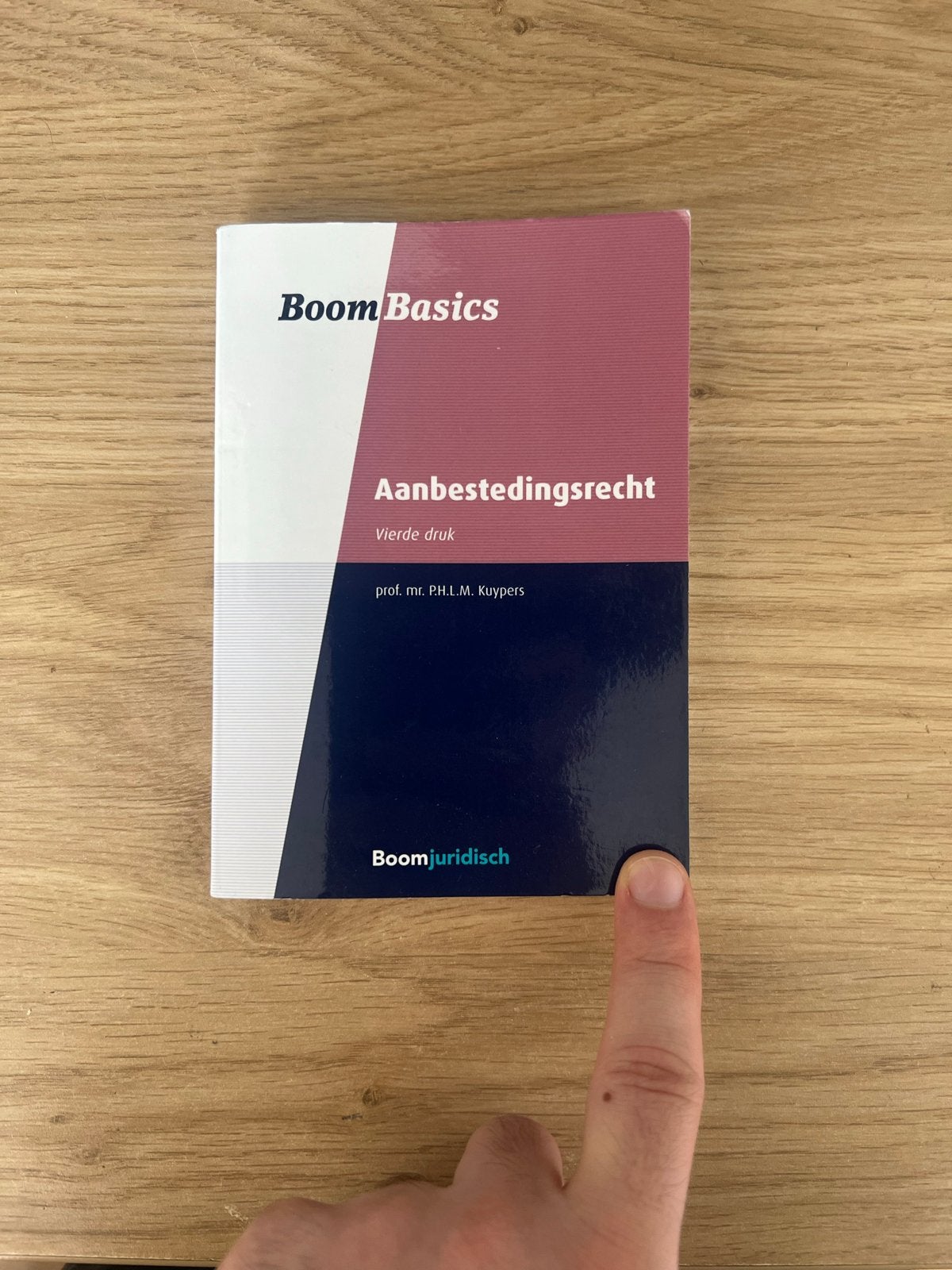 Boom Basics Aanbestedingsrecht - Vierde druk, Boeken, Ophalen of Verzenden, Gamma, Zo goed als nieuw, HBO
