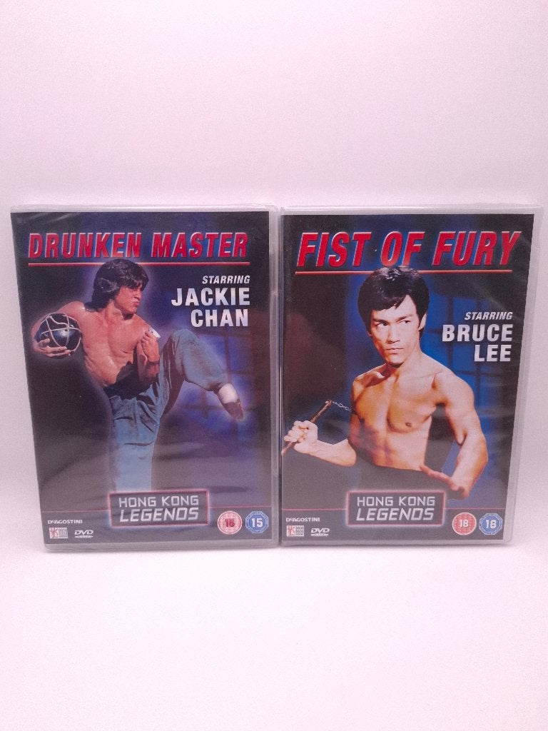 Hong Kong Legends - Fist of fury and Drunken Master dvd NEW, Vanaf 16 jaar, Ophalen of Verzenden, Nieuw in verpakking, Martial Arts