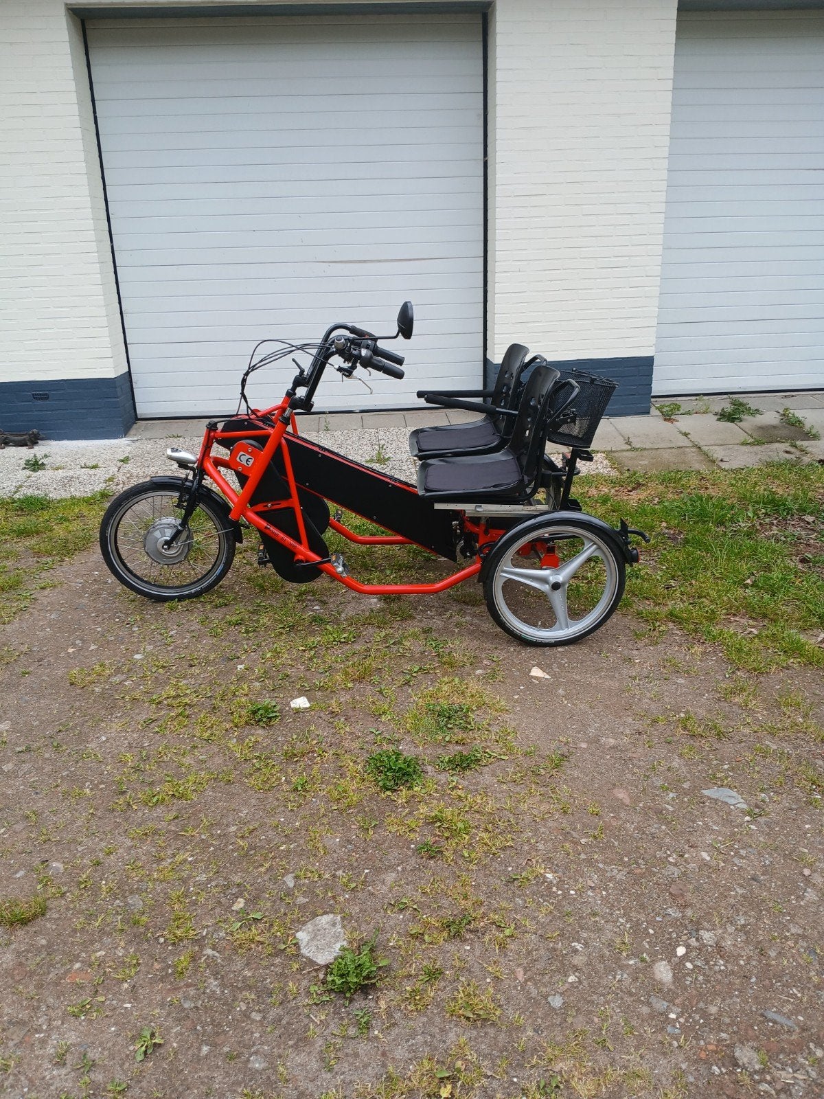mobility duo fiets, Ophalen, Zo goed als nieuw, Schijfrem, Mobility