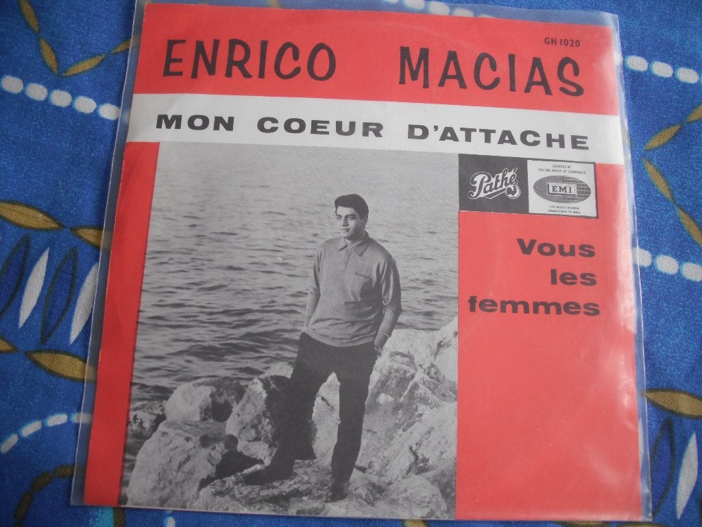 Enrico Macias - Mon Coeur D' attache., Ophalen of Verzenden, Zo goed als nieuw, Pop