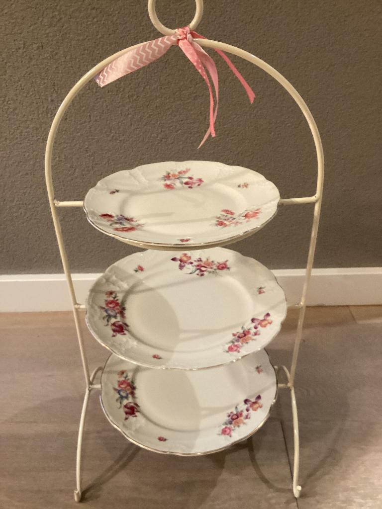 Vintage servies te huur voor lunch, brunch, High Tea, Ophalen, Gebruikt, Pasen