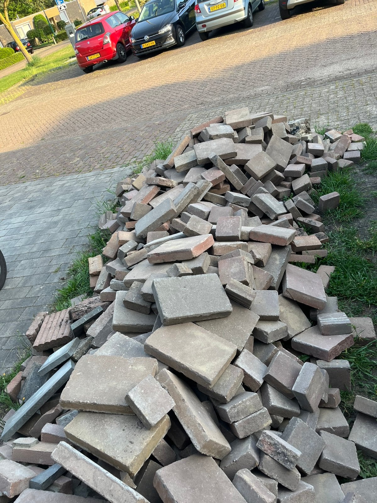Gratis stenen, Doe-het-zelf en Verbouw, Metselstenen, Ophalen, Bakstenen