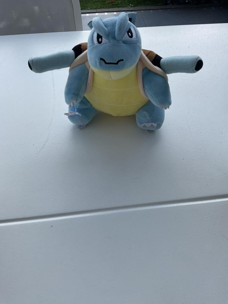 Pokémon knuffel met zuignap Blastoy, Ophalen, Zo goed als nieuw, Overige typen