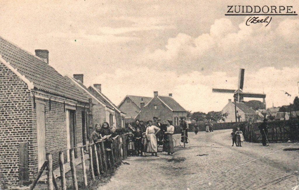Ansichtkaart Zuiddorpe, Ophalen of Verzenden, Zeeland