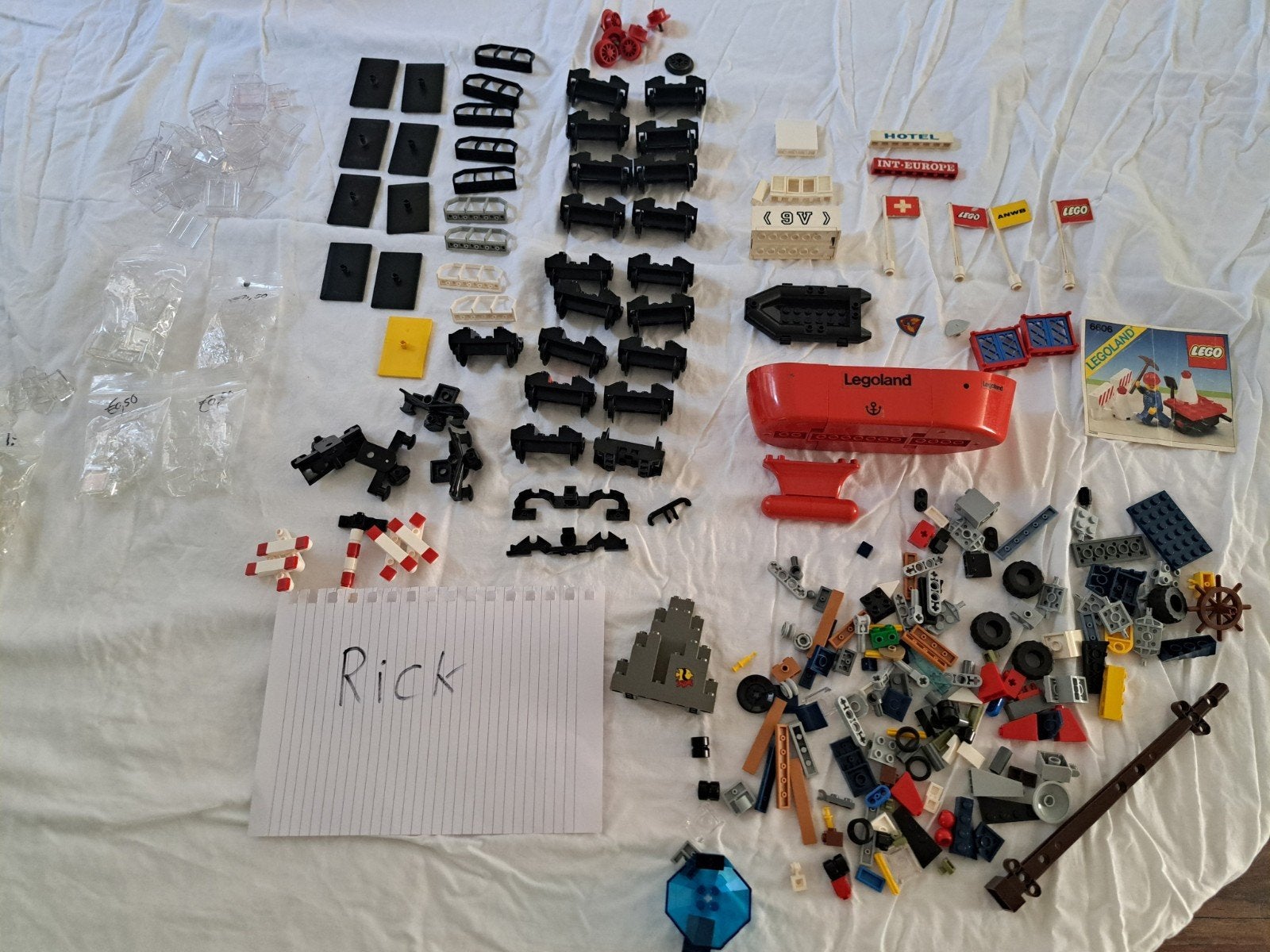 Grote partij lego trein onderdelen, los lego, Ophalen of Verzenden, Gebruikt