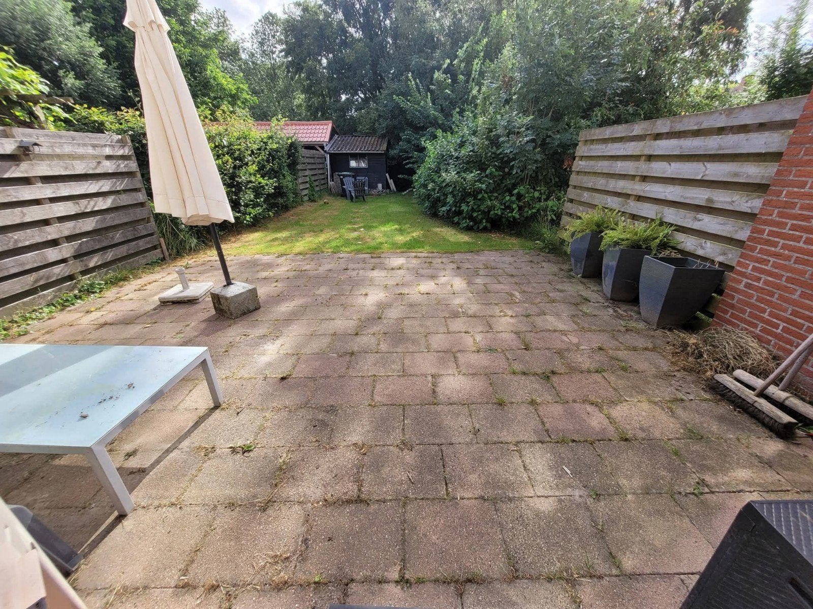 Gratis terrastegels, Tuin en Terras, Tegels en Klinkers, Ophalen, Gebruikt, 10 m² of meer, Beton