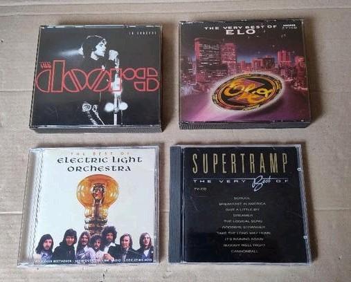 4 Best of CD's Doors, Supertramp, Electric Light Orchestra, Cd's en Dvd's, Ophalen of Verzenden, Zo goed als nieuw, Poprock