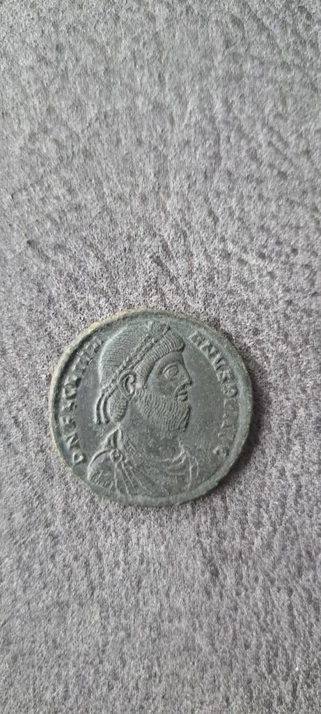 Julian Apostata,AS Romeinse munt, bodemvondst, Ophalen of Verzenden