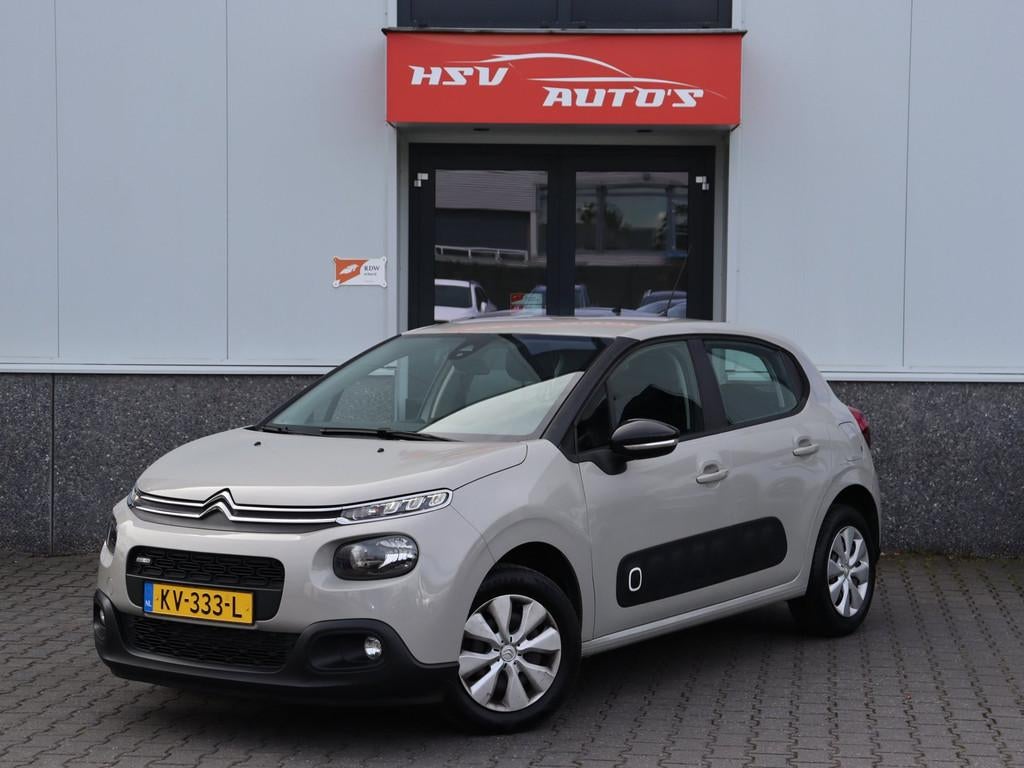 Citroen C3 1.2 PureTech Feel airco 4-deurs org NL, Auto's, Citroën, Bedrijf, Te koop, C3, ABS, Airbags, Airconditioning, Bluetooth