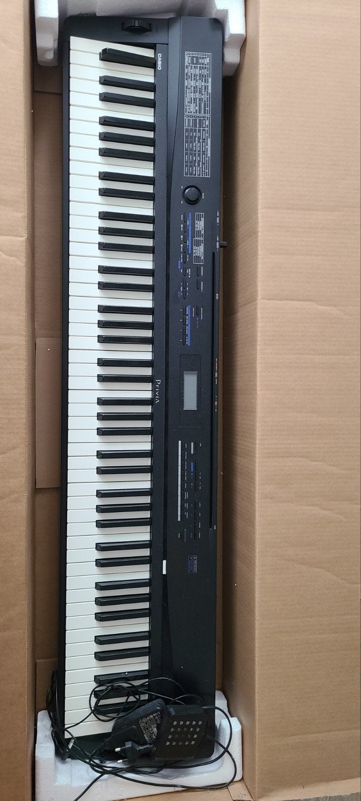 Casio Privia PX-3BK – defect – voor onderdelen/reparatie, Ophalen, Casio, Gebruikt, 88 toetsen