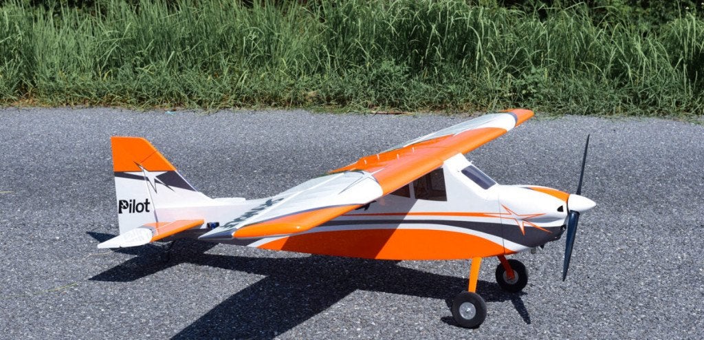 Pilot RC - Skywolf V2 73", Orange/White VLIEGKLAAR NIEUW, Ophalen, Nieuw, Elektro